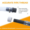 2pcs Racing Interface Fuel Fill Hose