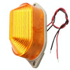 DC24V Led Mini Strobe Signal Warning Light Silent Warning Light(Orange)