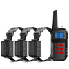Anti Bark Collar for 3 Dogs - Sound & Vibration - Red
