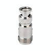Nickel BNC Plug to UHF SO-239 Jack Adapter (UG-255/U)