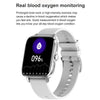 DT102 1.9-Inch Heart Rate/Blood Oxygen Monitoring Bluetooth Call Watch With NFC Function, Color: Silver Steel