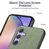 For Samsung Galaxy A54 5G Twill Fabric Leather Skin Back Phone Case(Green)