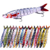 HENGJIA JM063 Multi-Section Fake Bait 8 Section Sinker Lures, Size: 13.4cm 18g(11)