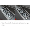 Car Carbon Fiber Window Lift A Decorative Sticker for Volvo XC90 2003-2007, Right Drive