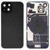 iPhone 15 Glass Back Cover with Wireless Charging (Black)