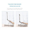 Multifunctional Folding Notebook Stand Monitor Increase Rack, Colour: Tripod (White)