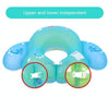 PVC Baby Inflatable Underarm Swim Ring with Side Flaps, Color:XL