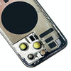 iPhone 14 Pro Back Cover Purple - With Side Keys & Card Tray (US)