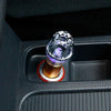 Car Cigarette Lighter Air Purifier Negative Lone Freshener Air Cleaner, Removes Pollen, Smoke, Bad Smell and Odors For Auto and Indoor(Gold)