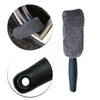 Fiber Long Shank Tire Brush(Grey)