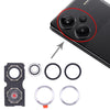 Xiaomi Redmi Note 13 Pro+ Camera Lens Frame - Silver
