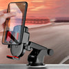 2 In 1 Car Cell Phone Telescopic Holder Universal Automobile Navigation Bracket(Black)