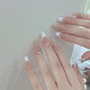 24pcs/box Handmade Nail Glitter Nail Jelly Glue Finished Patch, Color: BY1146(Wear Tool Bag)