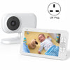 7" 720p Video Baby Monitor with Temperature & 2-Way Audio - UK Plug