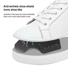 1 Pair 006 Anti-crease Anti-wrinkle Invisible Shoe Shield Holder Protector(White)