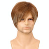 Men Realistic Natural High Temperature Wire Short Wigs(WIG-M45)