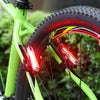 Bicycle Light USB Charging LED Warning Light Night Riding COB Tail Light, Specification: 7505C Red White Blue Light