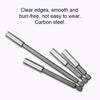 5 PCS 1/4 Electric Batch Head High Magnetism Connecting Rod Pistol Drill Extension Rod Sleeve Fast Turning Joint, Length: 100mm