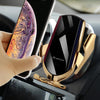 Car QC Fast Charging QI Standard Automatic Induction Wireless Charger Air Vent Bracket(Tarnish)