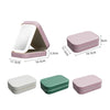 Multifunctional LED Light Cosmetic Mirror Cosmetic Bag Jewelry and Cosmetics Storage Box(Pink)