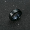 Men Ring, Ring Size:7(Black)