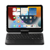 For iPad Mini 6 Tablet Bluetooth Keyboard With Backlight 360 Degree Rotation(Black)