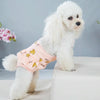 Dog Nappies, Banana Print, Breathable, Pink, Medium