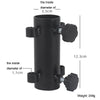 HIKEMAN Enlarged Aperture Outdoor Camping Canopy Pole Holder, Style: Adjustment (Black)
