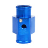 Car Water Temperature Meter Temperature Gauge Joint Pipe Radiator Sensor Adaptor Clamps, Size:26mm(Blue)