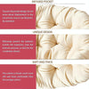 100x100cm Multifunctional Round Thickened Soft Hammock Cradle Cushion(Coffee)