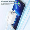 REMAX RP-U6 Magic Speed Series 30W USB+USB-C / Type-C Foldable Fast Charger, Specification:UK Plug(White)