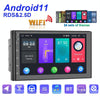A2797 7 Inch Android WiFi 2+32G Central Control Large Screen Universal Car Navigation Reversing Video Player, Style: Standard+AHD Camera