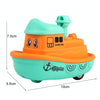 Children Toy Press Cartoon Inertia Car Baby Educational Toy Car Gift, Color: Ship Orange