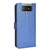 For Asus Zenfone 7 ZS670KS / 7 Pro ZS671KS Diamond Texture Leather Phone Case(Blue)