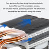 EVESKY 600 Desktop Computer 4 Copper Tube Mute CPU Cooling Fan, Color: No Light Three Fans