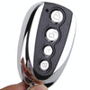 433MHz Remote Control Duplicator 4 Key Fob Cloning Metal Black Silver