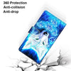 For Alcatel 3X 2020 Coloured Drawing Cross Texture Horizontal Flip PU Leather Case with Holder & Card Slots & Wallet & Lanyard(Dick Rose Wolf)