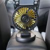 F409 Car Fan General Car Shaking Head Fan(Cigarette Lighter Port  24V)