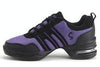 Soft Bottom Mesh Breathable Modern Dance Shoes Heightening Shoes for Women, Shoe Size:40(Black Purple)