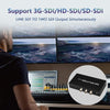 1 In 2 Out SD-SDI / HD-SDI / 3G-SDI Distribution Amplifier Video SDI Splitter(UK Plug)