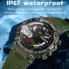 CF11 1.39 inch Waterproof Smart Sports Wristband Support Heart Rate Monitoring / Blood Pressure Monitoring(Green)