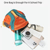 5L Children Outdoor Travel Backpack Elementary School Kindergarten Schoolbag(Rose Red)