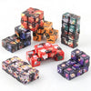 3 PCS  Infinite Magic Cube Halloween Theme Variety Flip Folding Second Order Magic Cube Finger Toy, Colour: NO.168-8-26 Halloween Purple