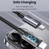 USAMS US-SJ662 Type-C To 8 Pin 30W Fast Charge Data Cable, Length: 1.2m(Black)