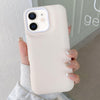 For iPhone 11 Leather Texture Phone Case(White)