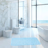 Non-slip Bath Mat Diamond Cut Bathtub Mats With Drain Holes And Suction Cup 53 x 53cm(Transparent)