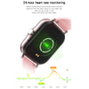 GT20 1.69 inch TFT Screen IP67 Waterproof Smart Watch, Support Music Control / Bluetooth Call / Heart Rate Monitoring / Blood Pressure Monitoring, Style:Silicone Strap(Gold)
