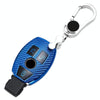 For Mercedes-Benz C-Class 3-button B Version Car TPU Key Protective Cover Key Case with Key Ring (Red)