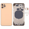 iPhone 11 Pro Back Cover Gold - SIM Tray, Side Keys & Lens