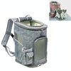 LDLC Pet Carrier Backpack, Breathable, Foldable, Grey, Medium